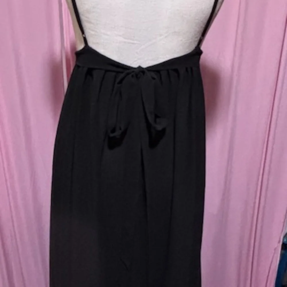 Michael Costello X Revolve Elegant Black Lace Maxi Dress - Picture 4 of 6